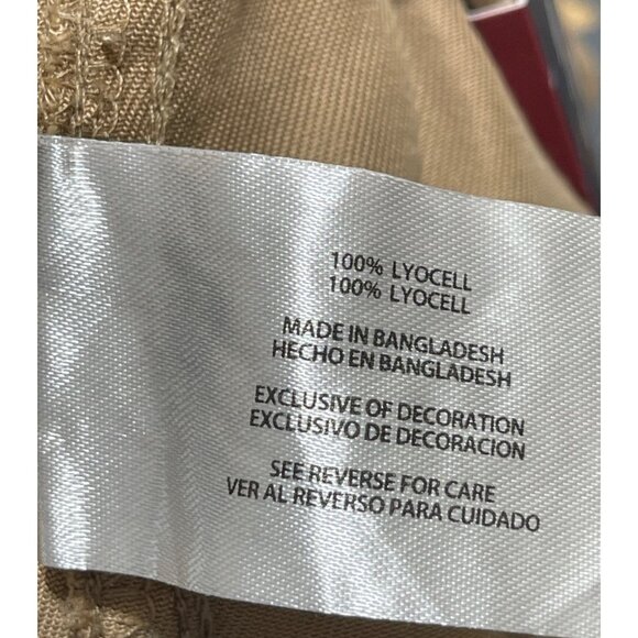 2 Pair Gap Tencel Shorts Rolled Hem Tan Black Size XL Extra Large Women's Lyocel - Picture 12 of 13